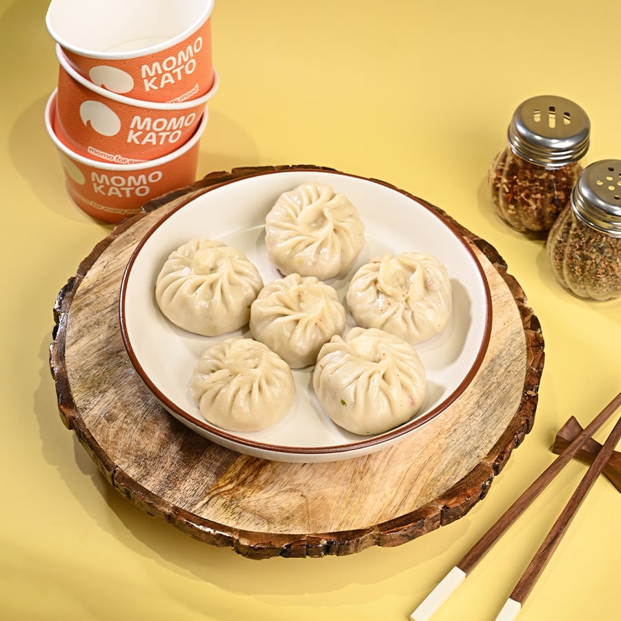 VEG STEAMED MOMO